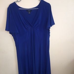 Women’s XL Chaps Royal Blue dress